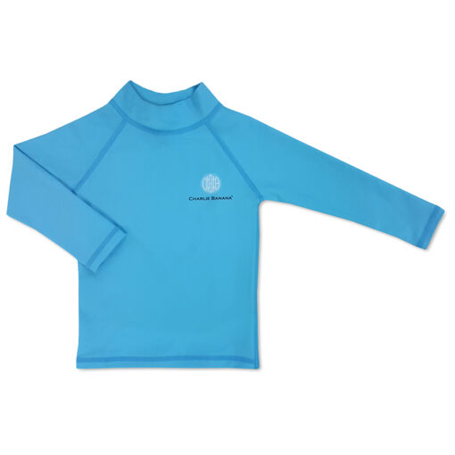 RASH GUARD חולצת ים לקטנטנים – טורקיז